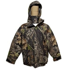 NEW ArcticShield Jacket Mens XL Camo Scent Control Full Zip Snap Hooded Coat